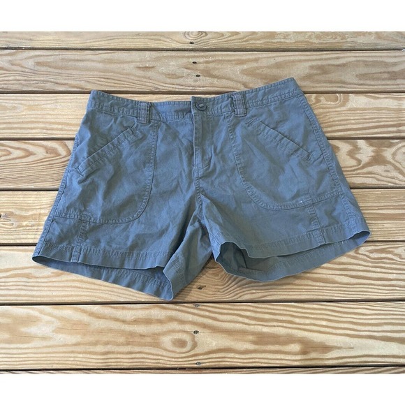 Columbia Front Pocket Shorts Size 8 Women’s Olive - Picture 1 of 7